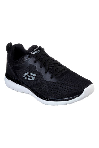SKECHERS BOUNTIFUL QUICK PATH SCHWARZ/GRAU