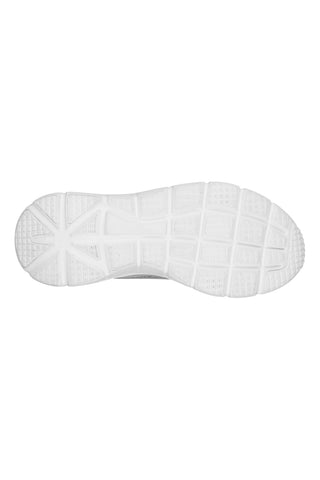 Sneakers grigie in mesh con memory foam Skechers Fashion fit bold boundaries
