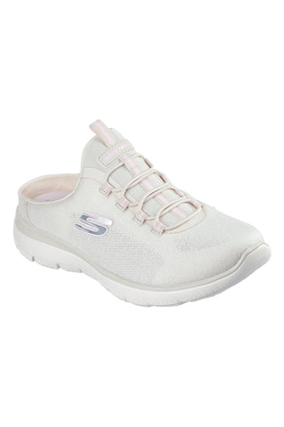 Natürliche Sportschuhe aus atmungsaktivem Mesh mit Memory Foam Skechers Summits Simply Sweet