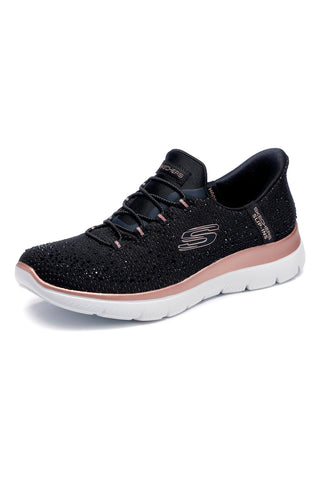 Sneakers nere glitterate con Memory Foam Skechers Summits Brilliant Shine