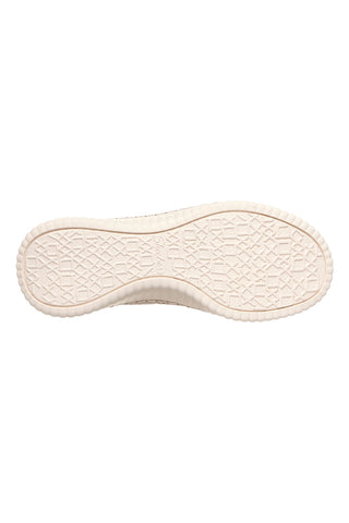 Slip on taupe in maglia traforata Skechers WILSHIRE BLVD TRUE CHARM