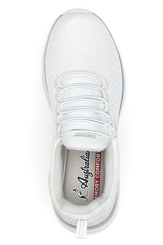 Weiße Turnschuhe mit leichter australischer Sohle Au52w502