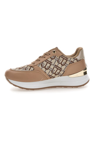 Sneaker beige con dettagli beige scuro Laura Biagiotti 9625