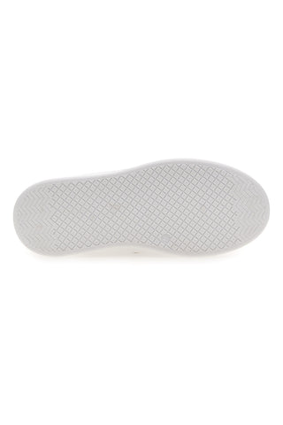 Sneakers bianche con charm gioiello e fondo alto Laura Biagiotti 9622M