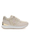 Sneaker beige con dettagli oro Laura Biagiotti 9625