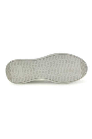 Weiße Turnschuhe mit silberner Verzierung Ferre F750