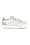 Weiße Turnschuhe mit Glitzer Ferre F763