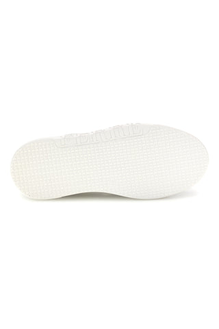 Weiße Turnschuhe mit Glitzer Ferre F763