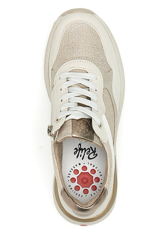 Beige Keilsandaletten Relife 67172580701