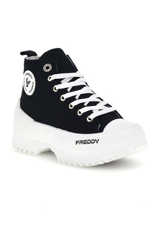 Sneakers nero alte Freddy S2617FY7692