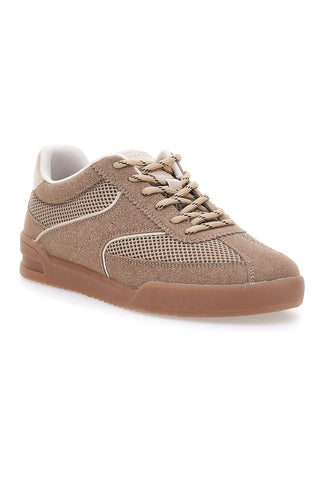 Taupe Leder Turnschuhe Pittarello Capsule BT261049002