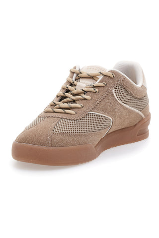 Taupe Leder Turnschuhe Pittarello Capsule BT261049002