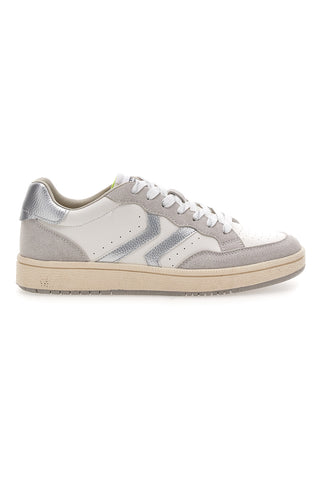 Weiße Lederturnschuhe mit recyceltem Aktionsleder Pittarello Capsule BT261130001