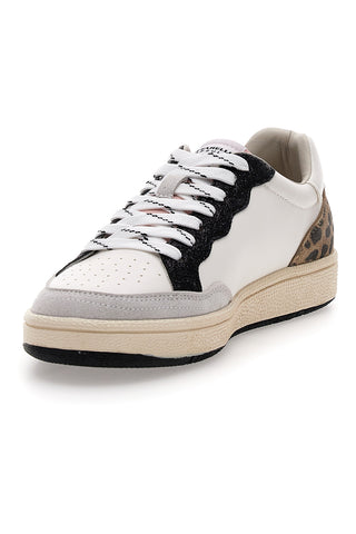 Sneakers bianche con dettagli animalier Pittarello Capsule BT261130001