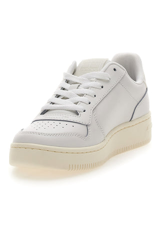 Sneakers bianche in pelle stile basket Tommy jeans TJw Basket