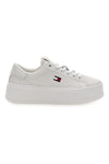 Weiß Flatform Cupsole Tommy jeans Tjw Script Cupsole Sneakers
