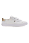 Weiße Canvas-Turnschuhe Tommy Jeans Vulc Canvas