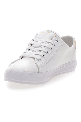 Weiße Canvas-Turnschuhe Tommy Jeans Vulc Canvas