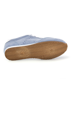 Sneakers azzurro con lacci e design minimal Café cost 65BL07241