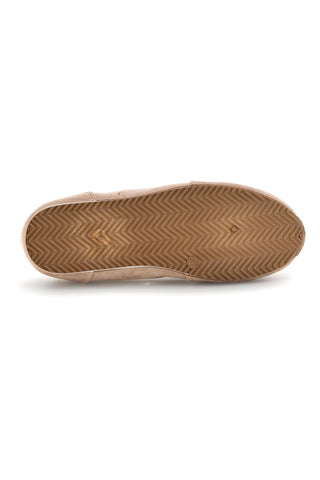 Sneakers beige con lacci e design minimal Café cost 65BL07241