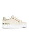 Sneakers beige con dettagli oro Cafè Cost 45JH07267