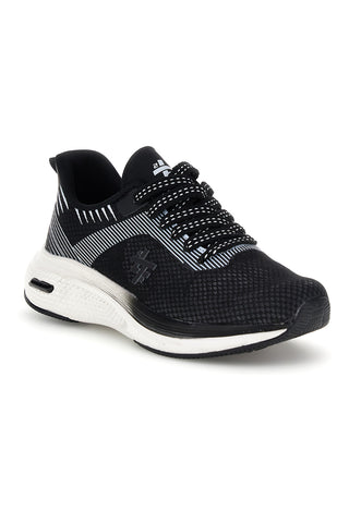 Scarpe da ginnastica nero traspirante ammortizzata 2T2L 1BF103292