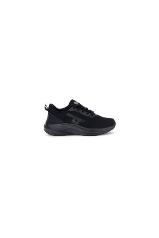 Schwarze Turnschuhe aus leichtem, atmungsaktivem Stoff 2t2l 75WDH060410