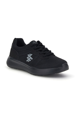 Schwarze Netz-Turnschuhe 2t2l 155BK070903