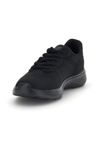 Schwarze Netz-Turnschuhe 2t2l 155BK070903