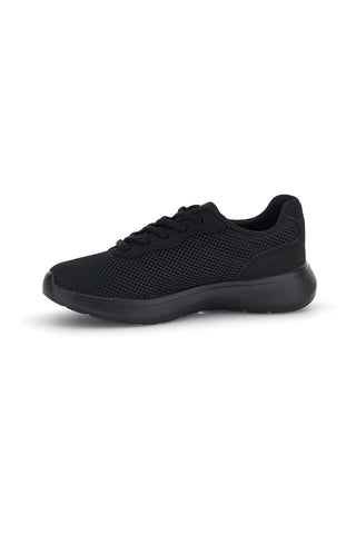 Schwarze Netz-Turnschuhe 2t2l 155BK070903