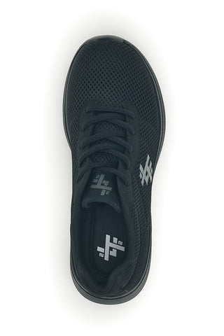 Schwarze Netz-Turnschuhe 2t2l 155BK070903