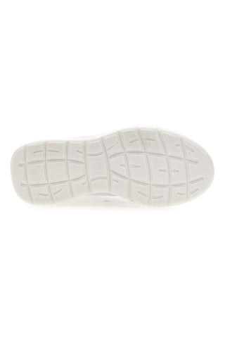 Sneakers da donna bianco in tessuto traspirante Mio tempo TF2593