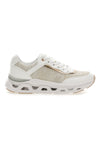 Beige Damen Turnschuhe mit perforierten Einsätzen Pittarello 8W25013