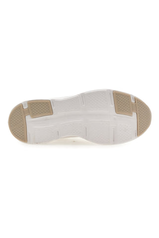 Beige Damen Turnschuhe mit perforierten Einsätzen Pittarello 8W25013