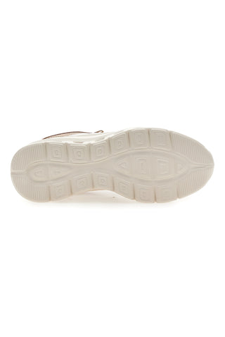 Sneakers da donna beige con inserti a contrasto Pittarello 8W25309