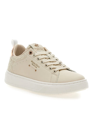 Beige Sneaker mit goldenen Details Beverly Hills Polo Club HUBY LTX