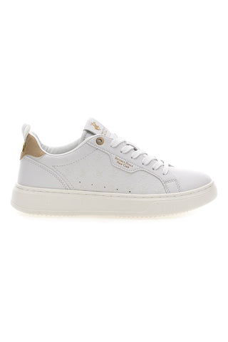 Sneakers bianche con dettagli oro Beverly Hills Polo Club KELLE LTX