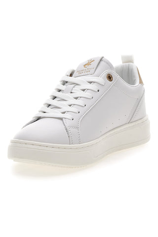 Beverly Hills Polo Club KELLE LTX Sneaker in Weiß mit goldenen Details