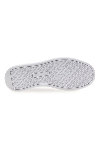 Weiße Sneakers mit goldenen Details Baumwollgürtel GTZ 2.0