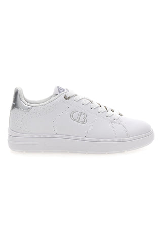Weiße Sneakers mit silbernen Details Cotton Belt GTZ 3.0