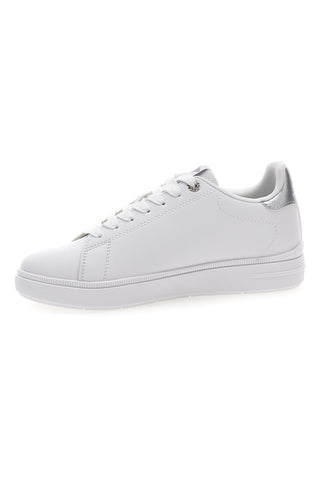 Weiße Sneakers mit silbernen Details Cotton Belt GTZ 3.0