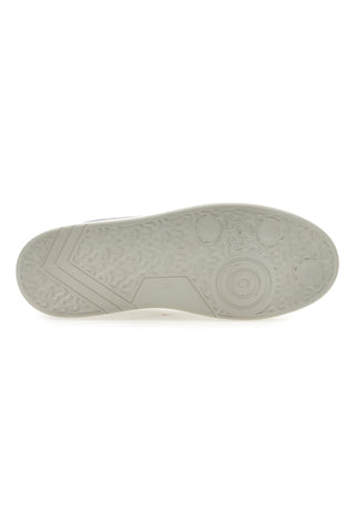 Sneakers Weiß und Hellblau mit Plateau aus Leder Pittarello Capsule Casey