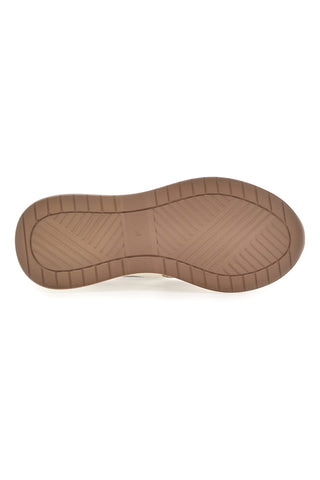 Rosa Sneakers mit bequemem Plateau und Ledereinsätzen Pittarello Capsule Kendy