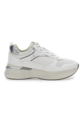 Weiße Sneakers mit Komfortkeilabsatz Pittarello Capsule Kendy