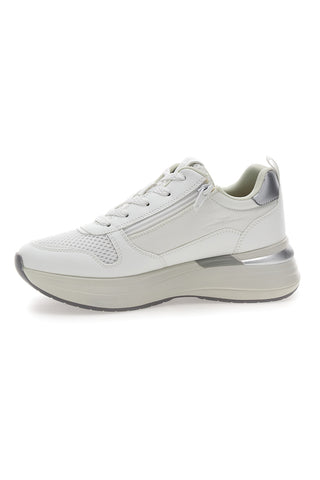 Weiße Sneakers mit Komfortkeilabsatz Pittarello Capsule Kendy