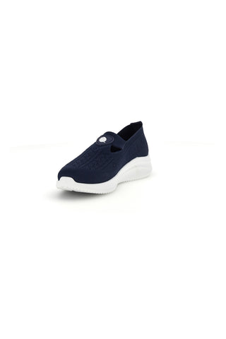 Blaue Turnschuhe aus perforiertem Stoff Canguro CA1227