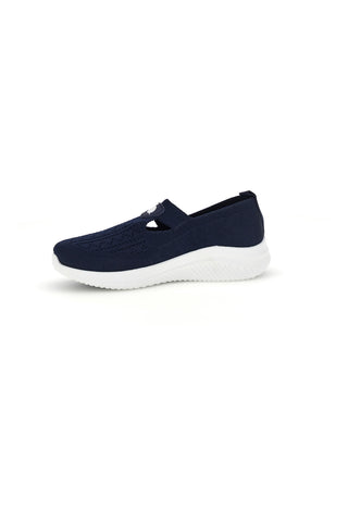 Blaue Turnschuhe aus perforiertem Stoff Canguro CA1227