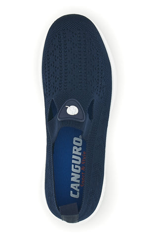 Blaue Turnschuhe aus perforiertem Stoff Canguro CA1227