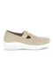 Beige Turnschuhe aus perforiertem Stoff Canguro CA1227