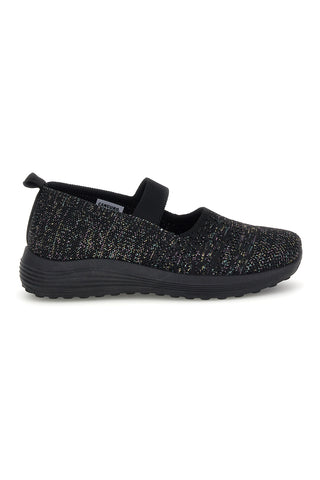 Schwarze Ballerinas mit Gummiband Canguro CA1214